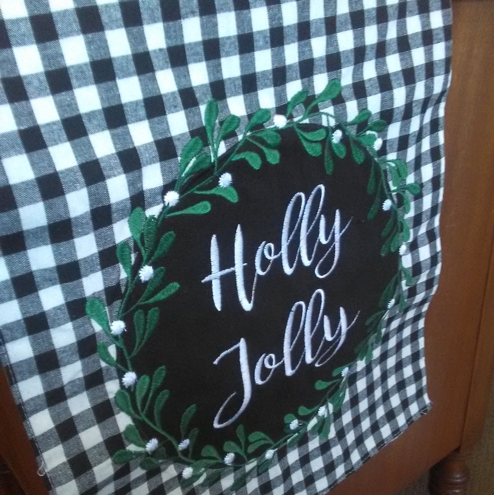 NWT Farmhouse Buffalo Plaid Table Runner